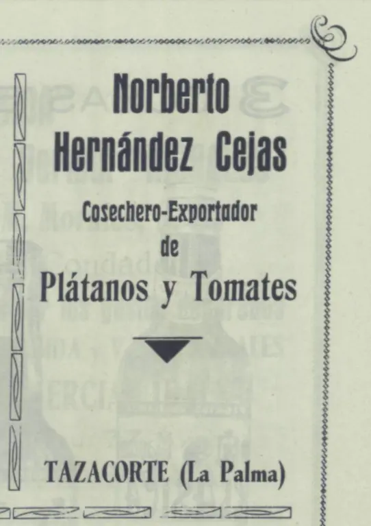 Programa Bajada de La Virgen, 1945.